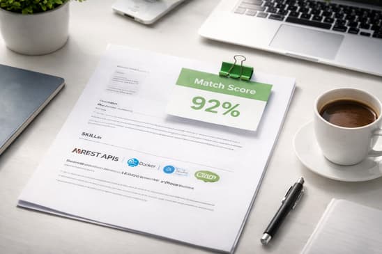 Improve resume match score after tailoring