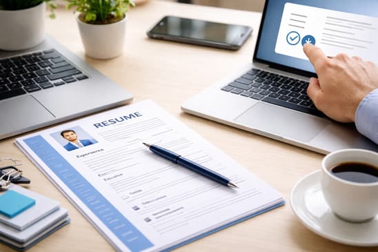 Check resume match score before applying